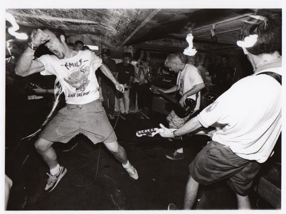 Gorilla Biscuits podczas koncertu